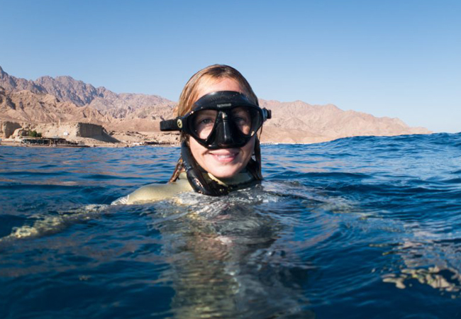Einführungstauchen vom Ufer in Sharm El Sheikh