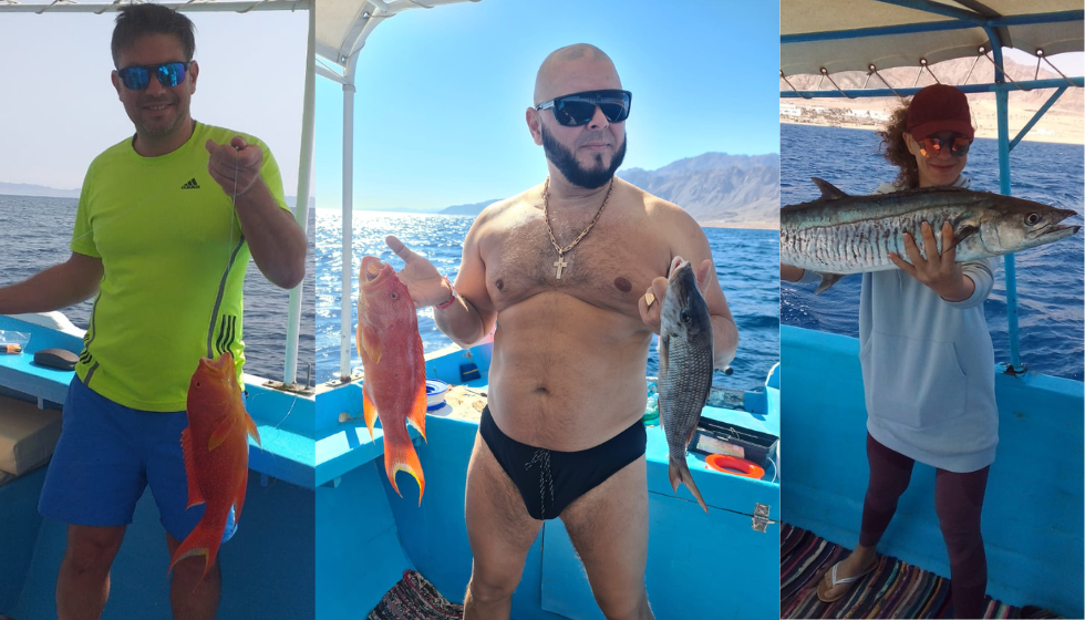 Pesca a Dahab da Sharm El Sheikh