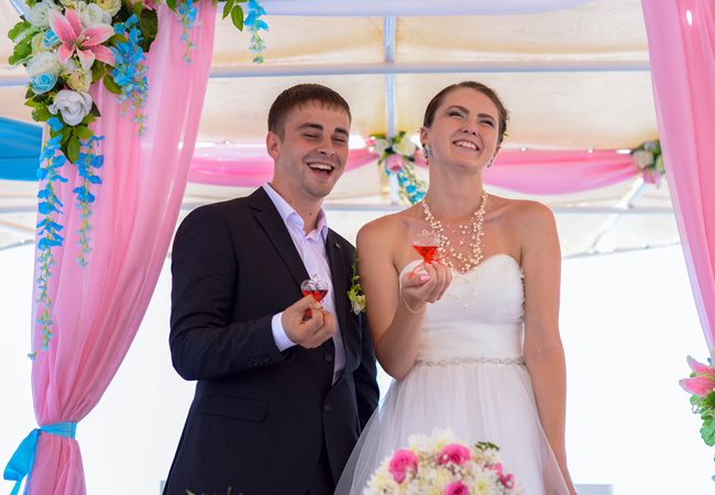 Wedding Ceremony On The Yacht In Sharm El Sheikh