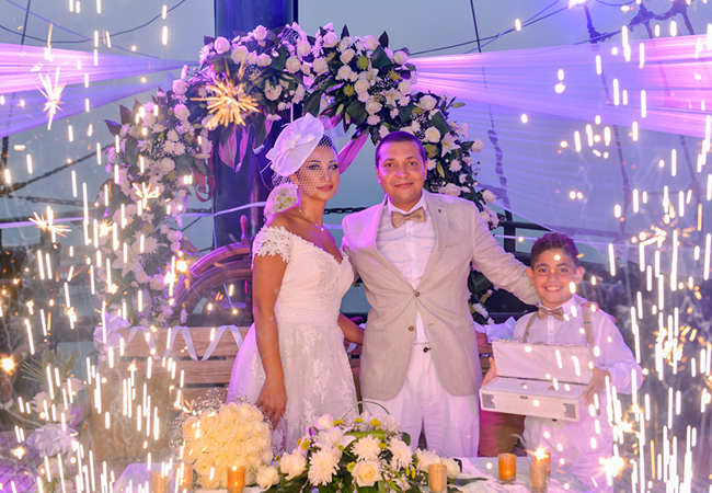 Wedding on luxury yacht in Sharm El Sheikh